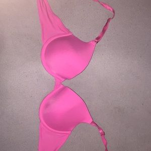 Pink bra